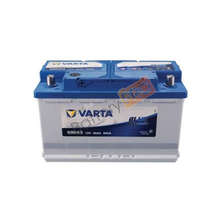 แบตเตอรี่ VARTA รุ่น DIN90 (LN4-59043) Blue Dynamic