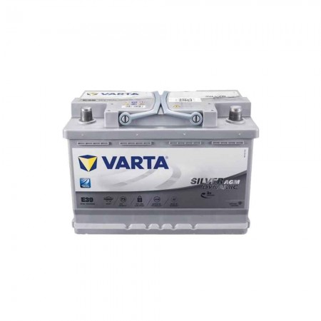 แบตเตอรี่ VARTA รุ่น AGM-70 (E39) Silver Dynamic AGM