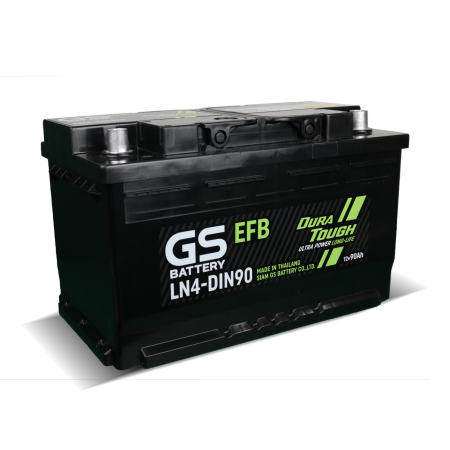 แบตเตอรี่ GS รุ่น LN4-DIN90 EFB